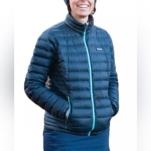 Patagonia Women's Teal Down Puffer Jacket